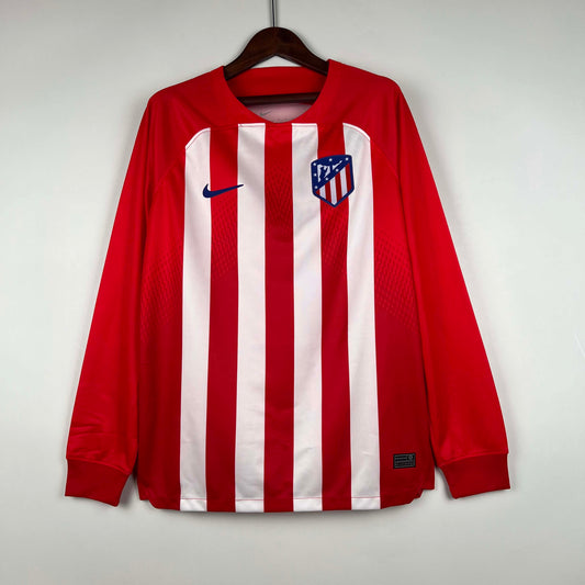 2023/2024 Long Sleeve Atletico Madrid Home1:1 Thai Quality