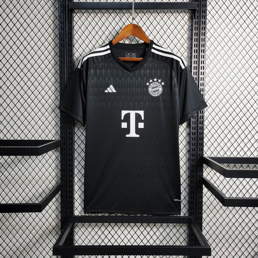 2023/2024 Bayern Munich Goalkeeper Black Football Jersey 1:1 Thai Quality