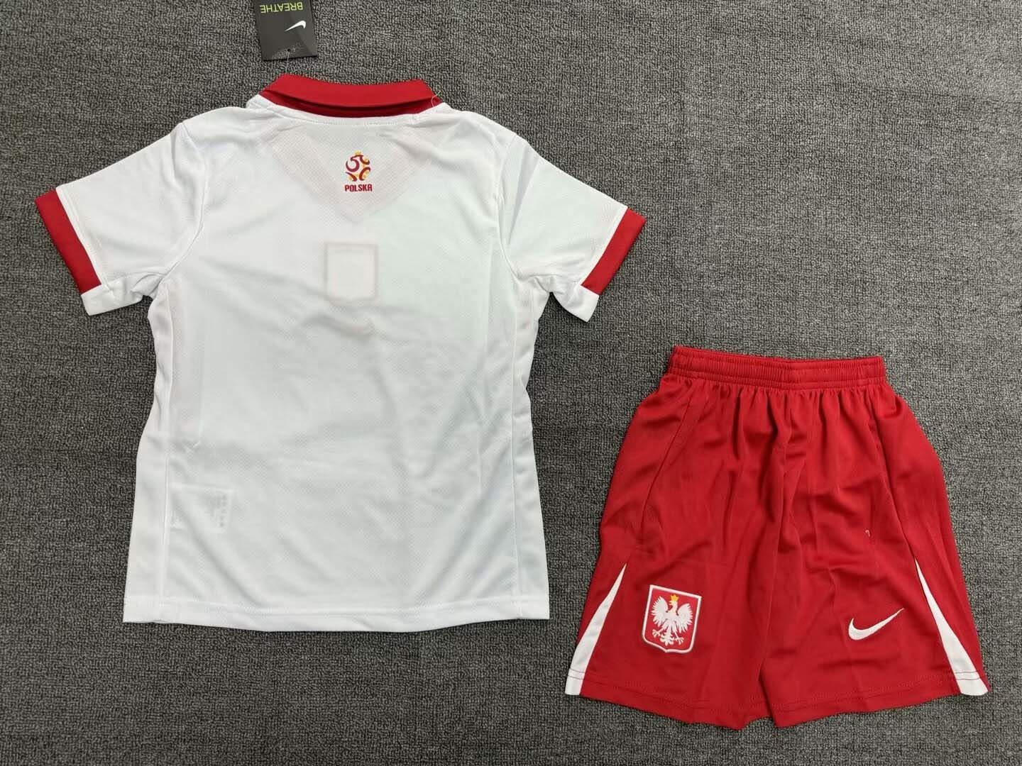 2024 Poland Home Football Shirt 1:1 Thai Quality Kids Size