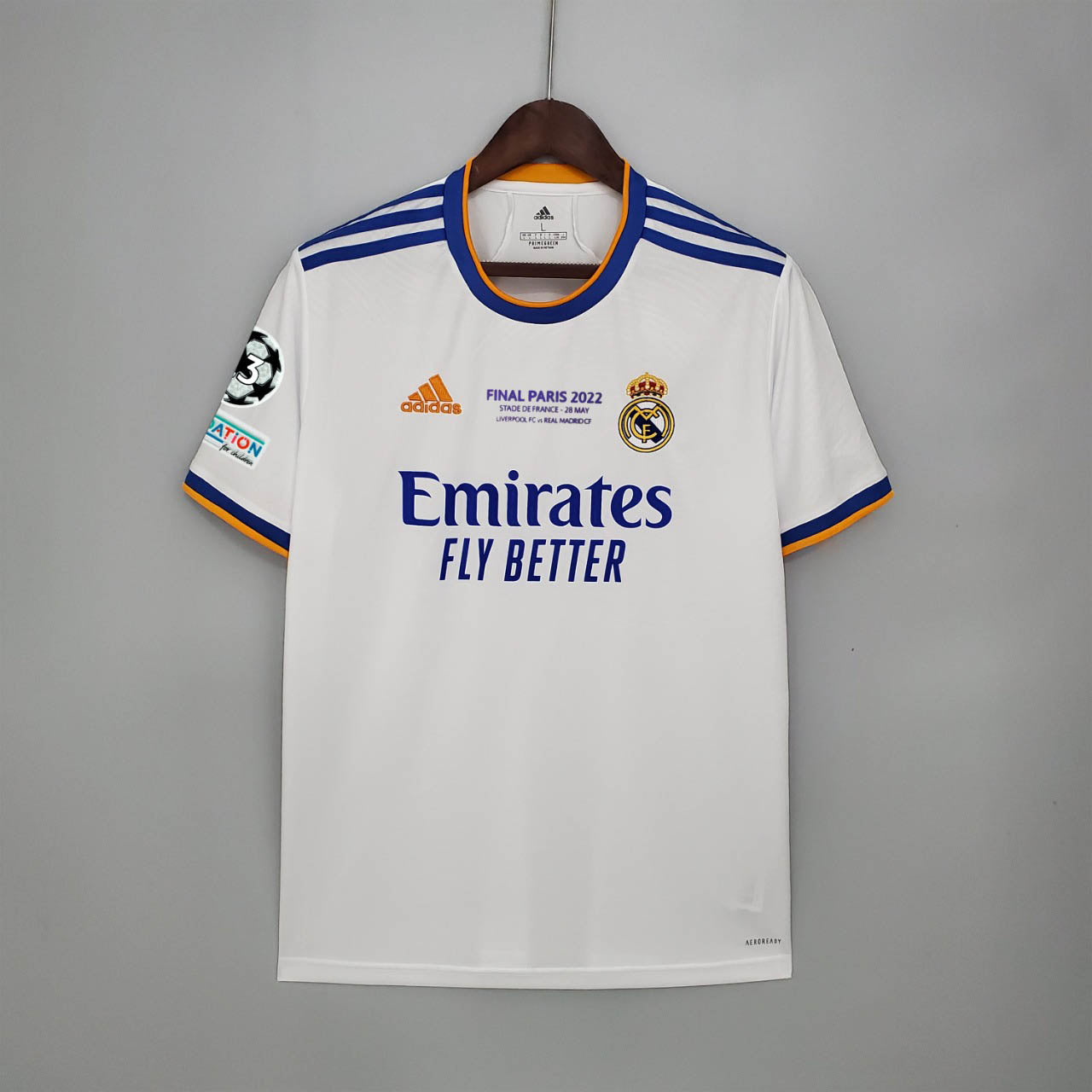 2021/2022 VINI JR.#20 Real Madrid Home Final Edition Football Shirt