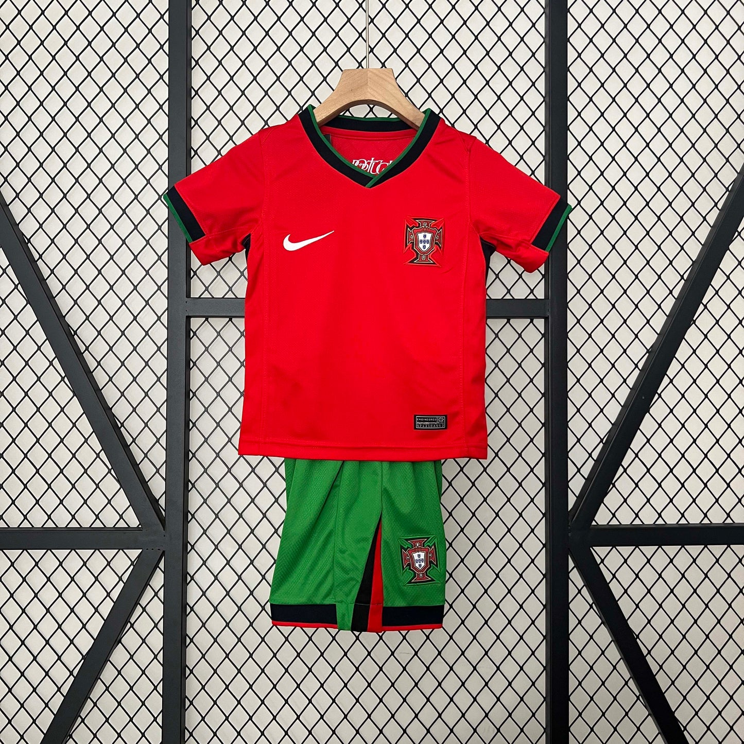 2024 Portugal Home Football Shirt 1:1 Thai Quality Kids Size