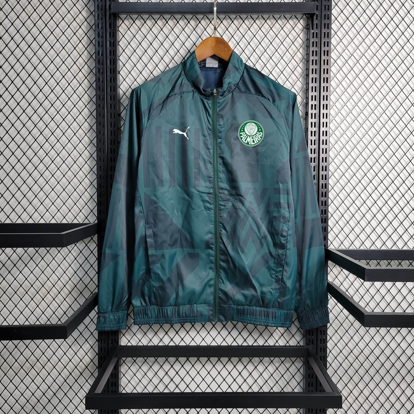 2023/2024 Palmeiras Windbreaker Dark Green Jersey 1:1 Thai Quality