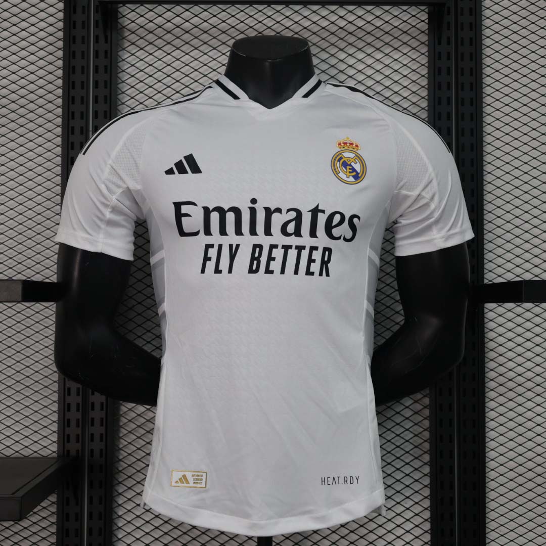 2024/2025 Player Version Real Madrid Home Football Shirt1:1 Thai Quality