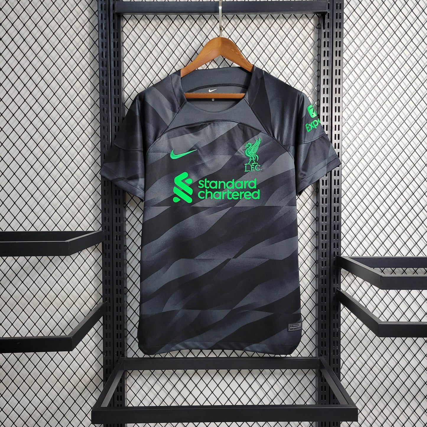 2023/2024 Liverpool Goalkeeper Black Soccer Jersey 1:1 Thai Quality