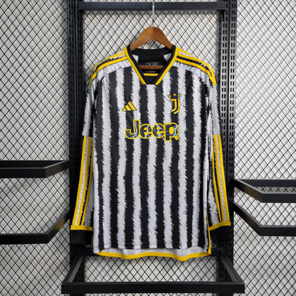 2023/2024 Long Sleeve Juventus Home 1:1 Thai Quality