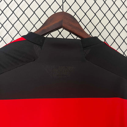 2024/2025 Long Sleeve Flamengo Home Jersey 1:1 Thai Quality