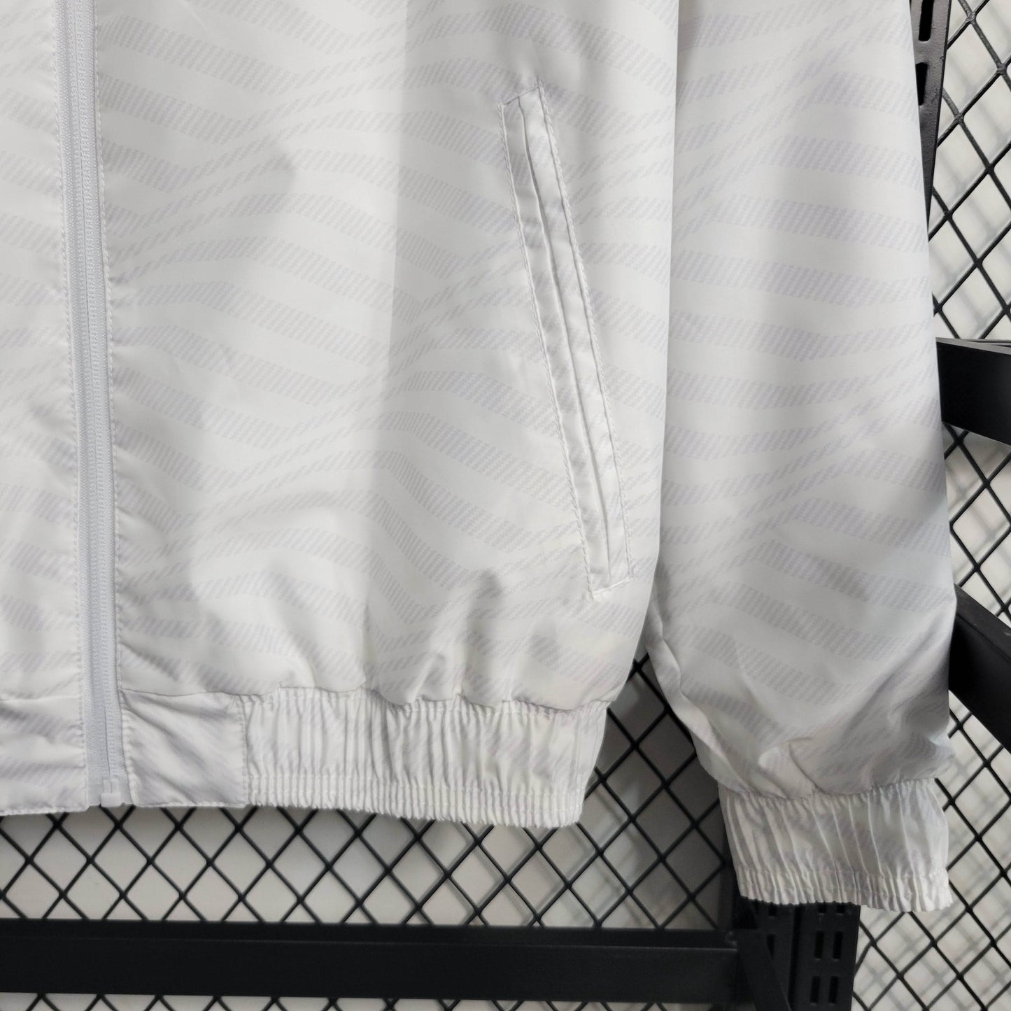 2023/2024 Real Madrid Reversible Windbreaker White