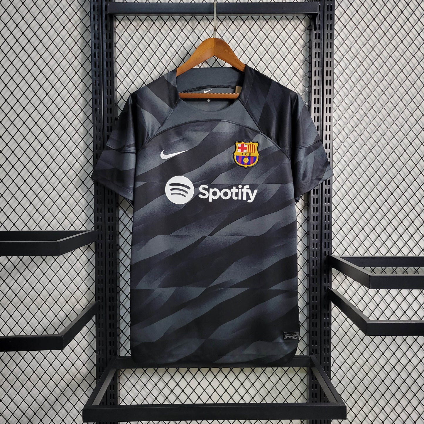 2023/2024 Barcelona Goalkeeper Black Football Shirt 1:1 Thai Quality