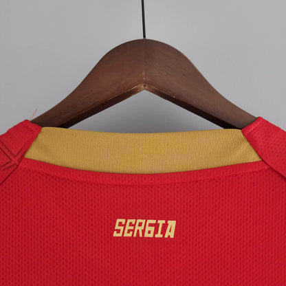 2022 FIFA World Cup Serbia Home Soccer Shirt