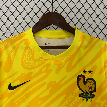 2024 France Goalkeeper Football Shirt 1:1 Thai Quality