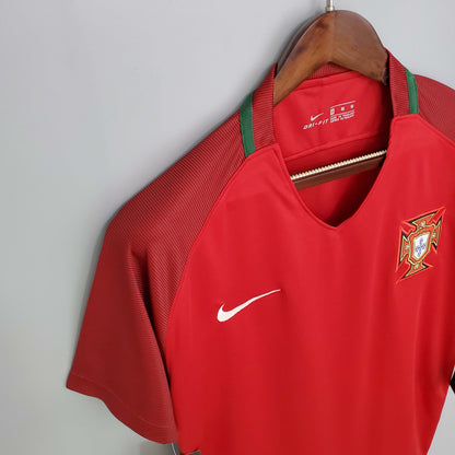 2016 Retro Portugal Home Football Shirt 1:1 Thai Quality