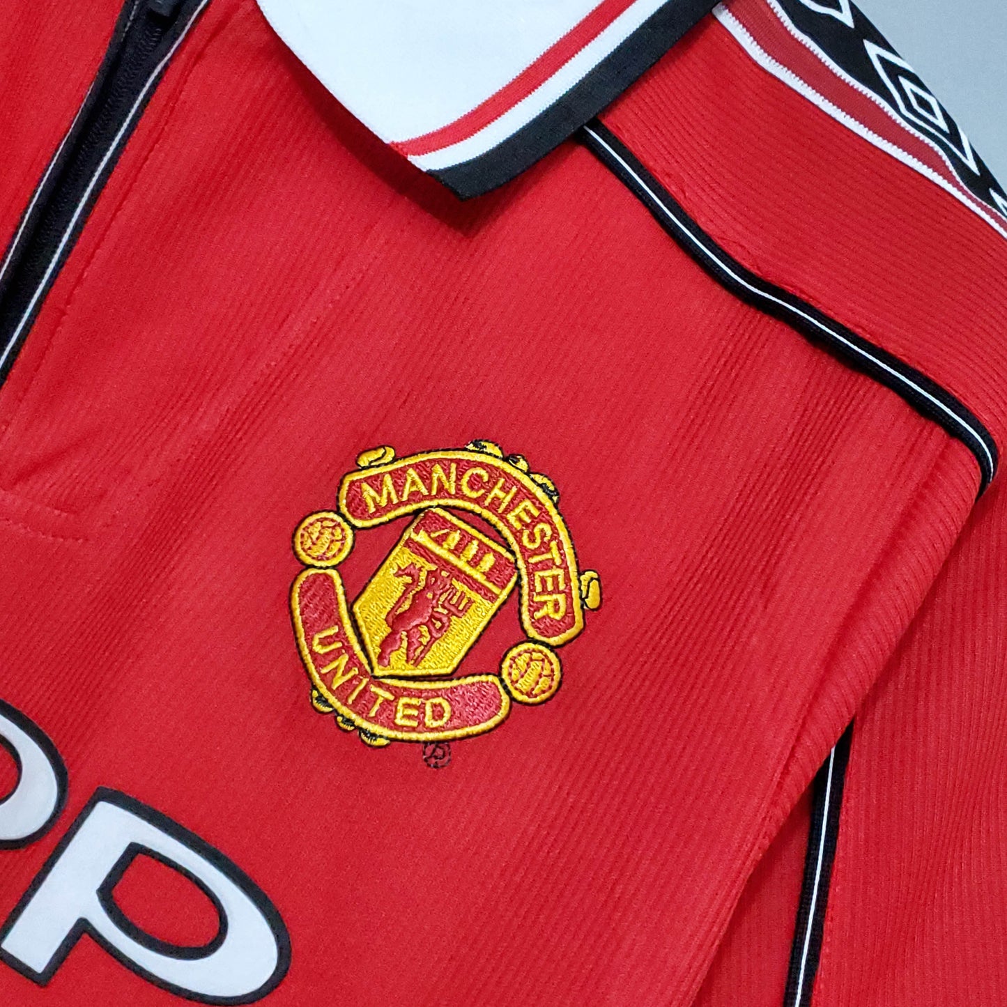 1998/1999 Retro Manchester United Home Football Shirt 1:1 Thai Quality