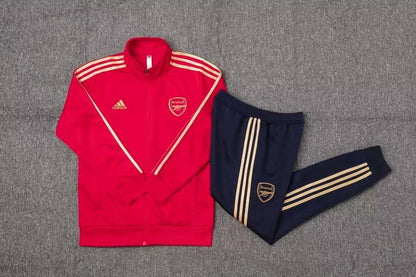 2023/2024 Arsenal Long Zip Jacke Red Football Shirt 1:1 Thai Quality Set