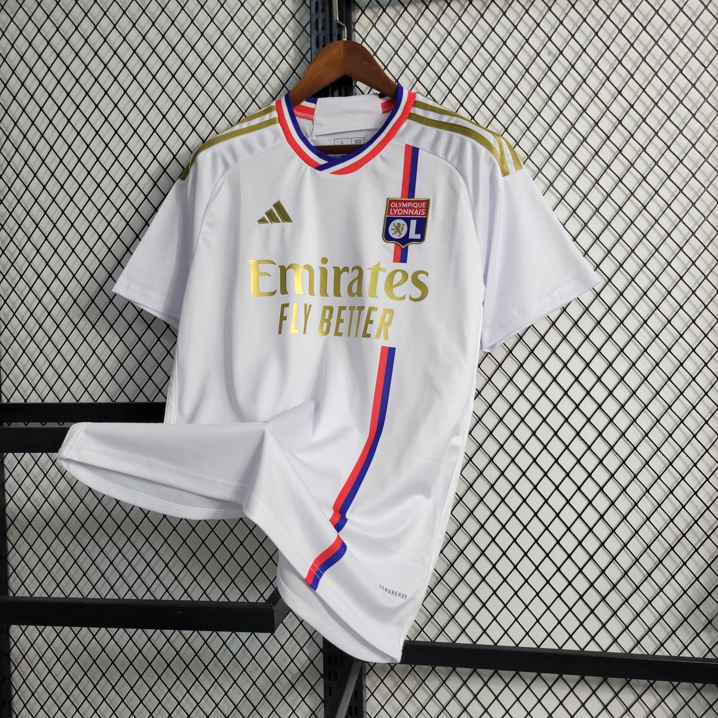 2023/2024 Lyon Home Football Shirt