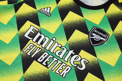 2022/2023 Arsenal Soccer Jersey Training Wear Yellow Black Green