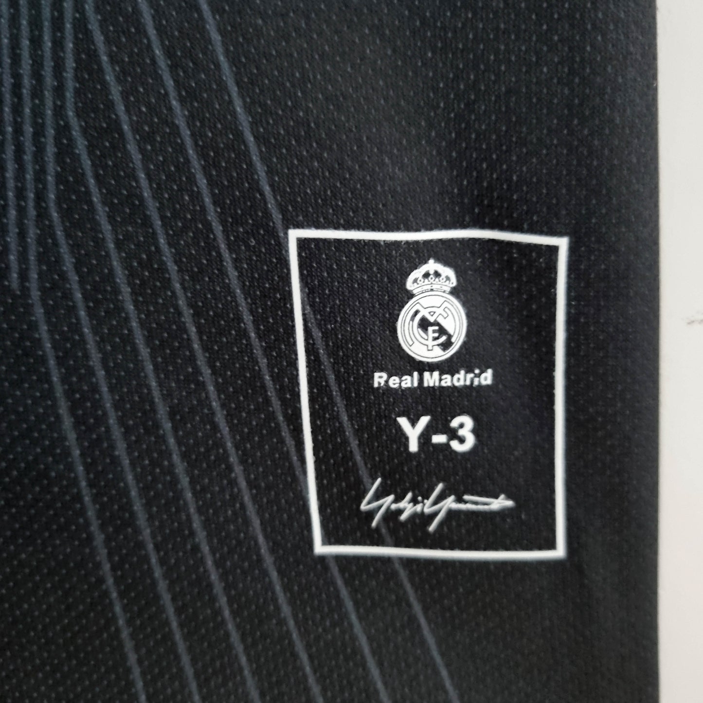 2022 Real Madrid Y-3 Special Edition Black Football Shirt