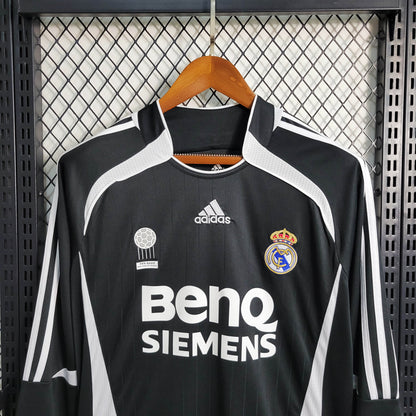 2006/2007 Retro Long Sleeve Real Madrid Away