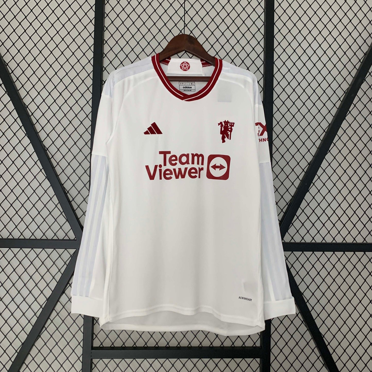 2023/2024 Long Sleeve Manchester United Third Away Football Shirt 1:1 Thai Quality