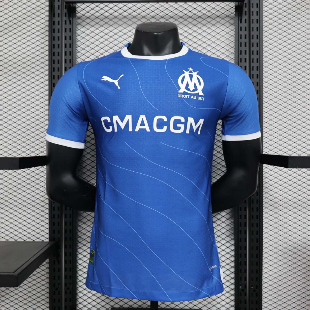 2023/2024 Player Version Olympique de Marseille Away Football Jersey