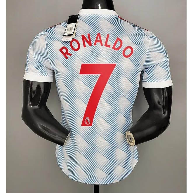 RONALDO #7 M-U Epl Away Player Version