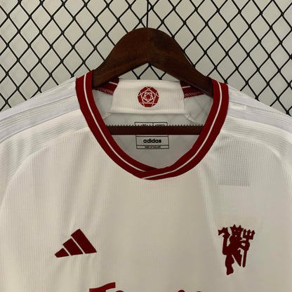 2023/2024 Long Sleeve Manchester United Third Away Football Shirt 1:1 Thai Quality