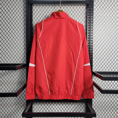 2023 Manchester United Soccer Jersey Windbreaker Red