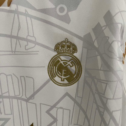 2023/2024 Real Madrid Golden white dragon Special Edition  Football Shirt1:1 Thai Quality