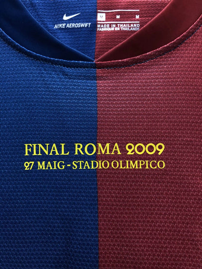 2008/2009 Retro Barcelona Football Shirt Home Champions League 1:1 Thai Quality