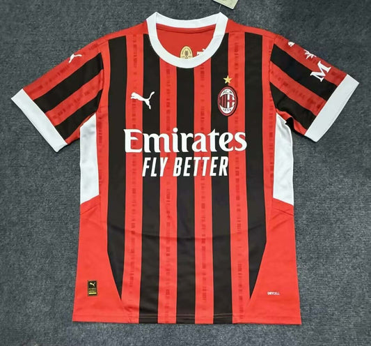 2024/2025 AC Milan Home Soccer Jersey 1:1 Thai Quality