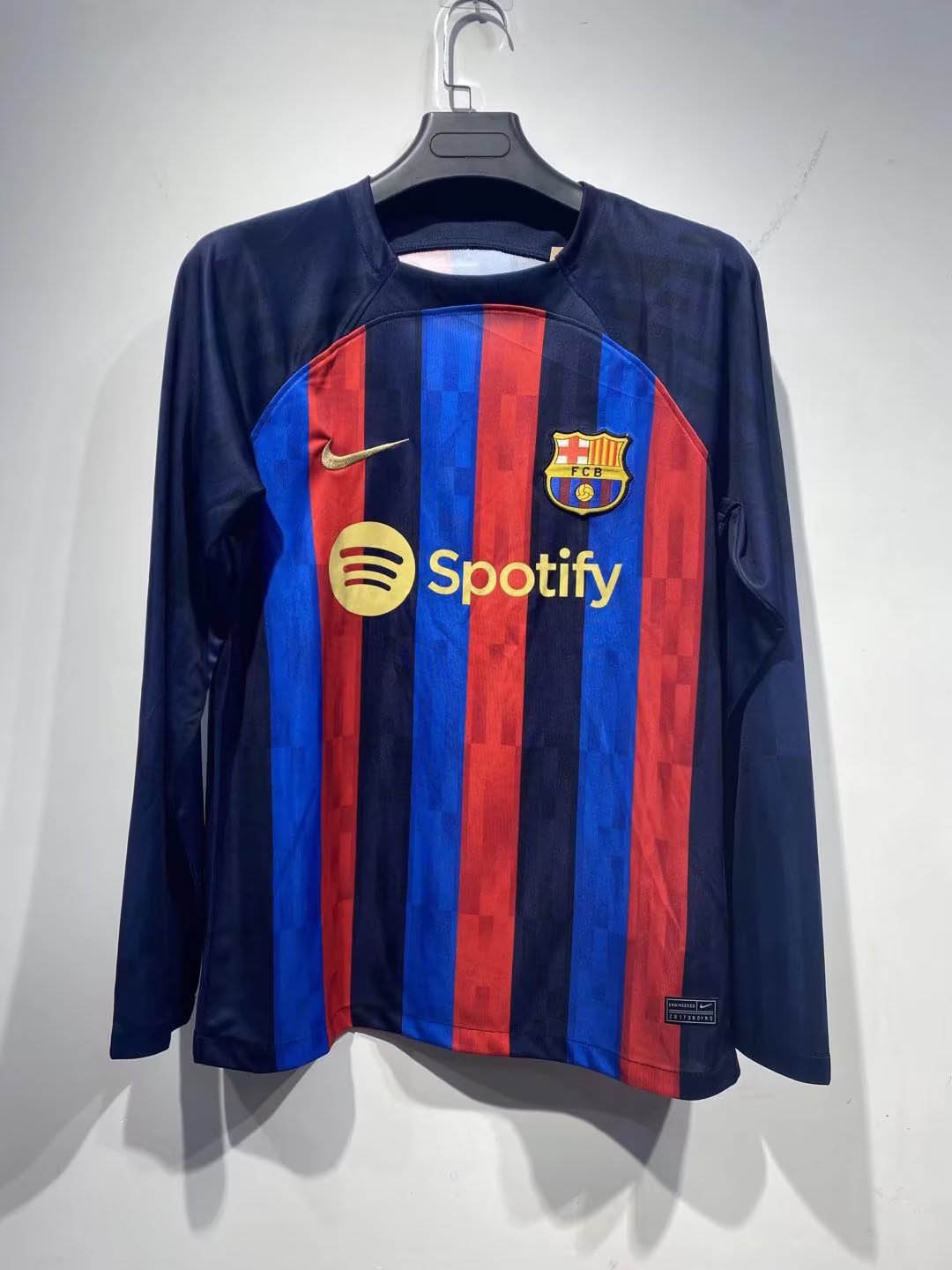 2022/2023 Long Sleeve Barcelona Home 1:1 Thai Quality