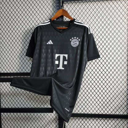 2023/2024 Bayern Munich Goalkeeper Black Football Jersey 1:1 Thai Quality