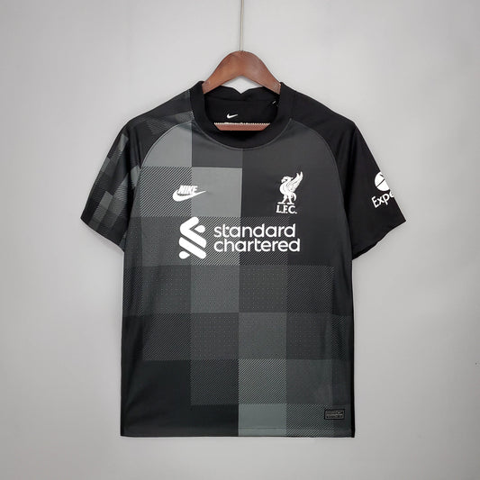 Liverpool Goalkeeper Soccer Jersey Black 2021/2022 1:1 Thai Quality