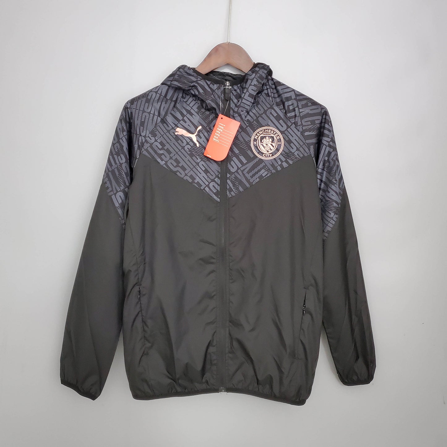 2021/2022 Manchester City Jersey Windbreaker Black