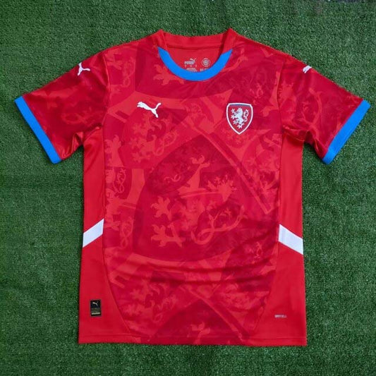 2024 Czech Republic National Team Home Football Shirt 1:1 Thai Quality