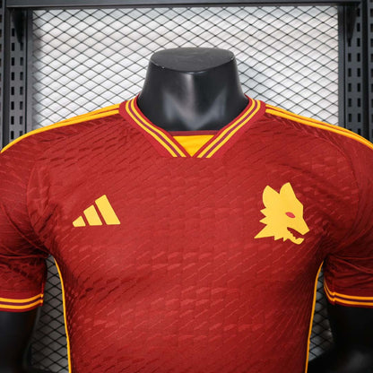 2023/2024 Player Version Roma Home Soccer Jersey 1:1 Thai Quality