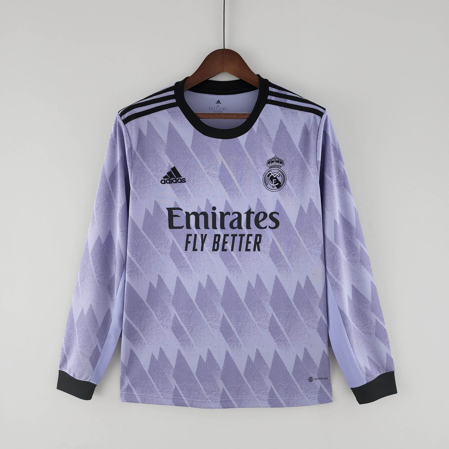 2022/2023 Long Sleeve Real Madrid Away Jersey