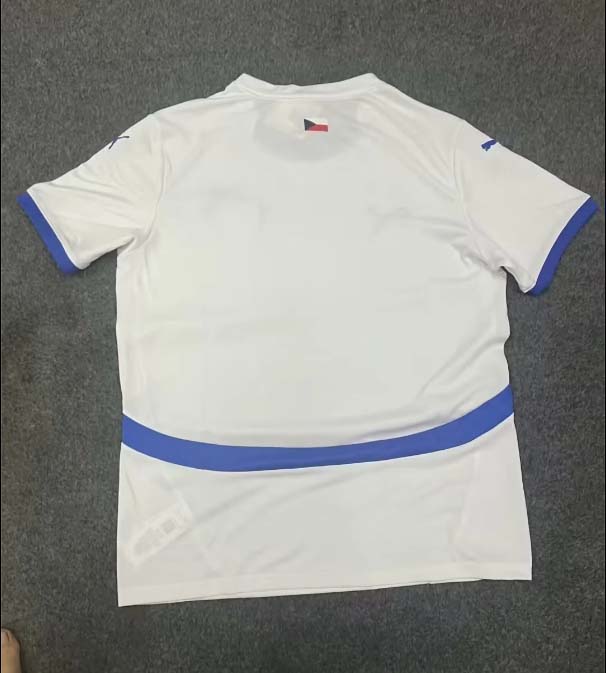 2024 Czech Republic National Team Away Football Shirt 1:1 Thai Quality