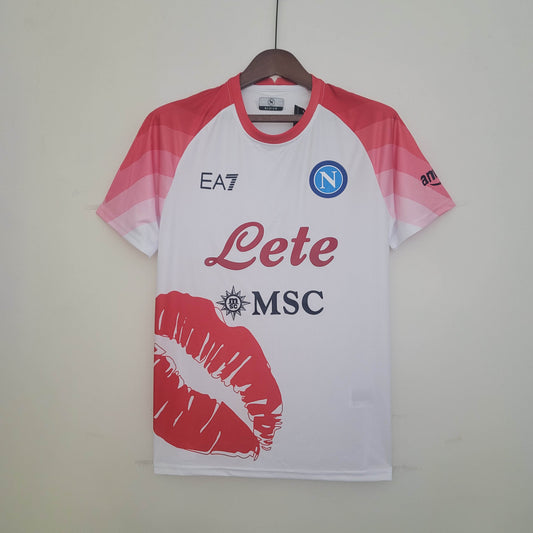 2023 Napoli Valentine's Day Limited Edition White Soccer Jersey 1:1 Thai Quality