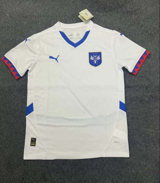 2024 Serbia National Team Away Football Shirt 1:1 Thai Quality