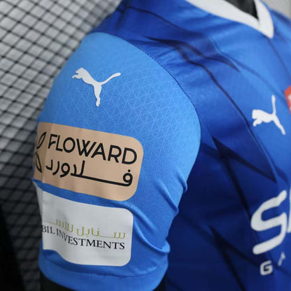 2023/2024 Player Version Al-Hilal Saudi Home Football Shirt