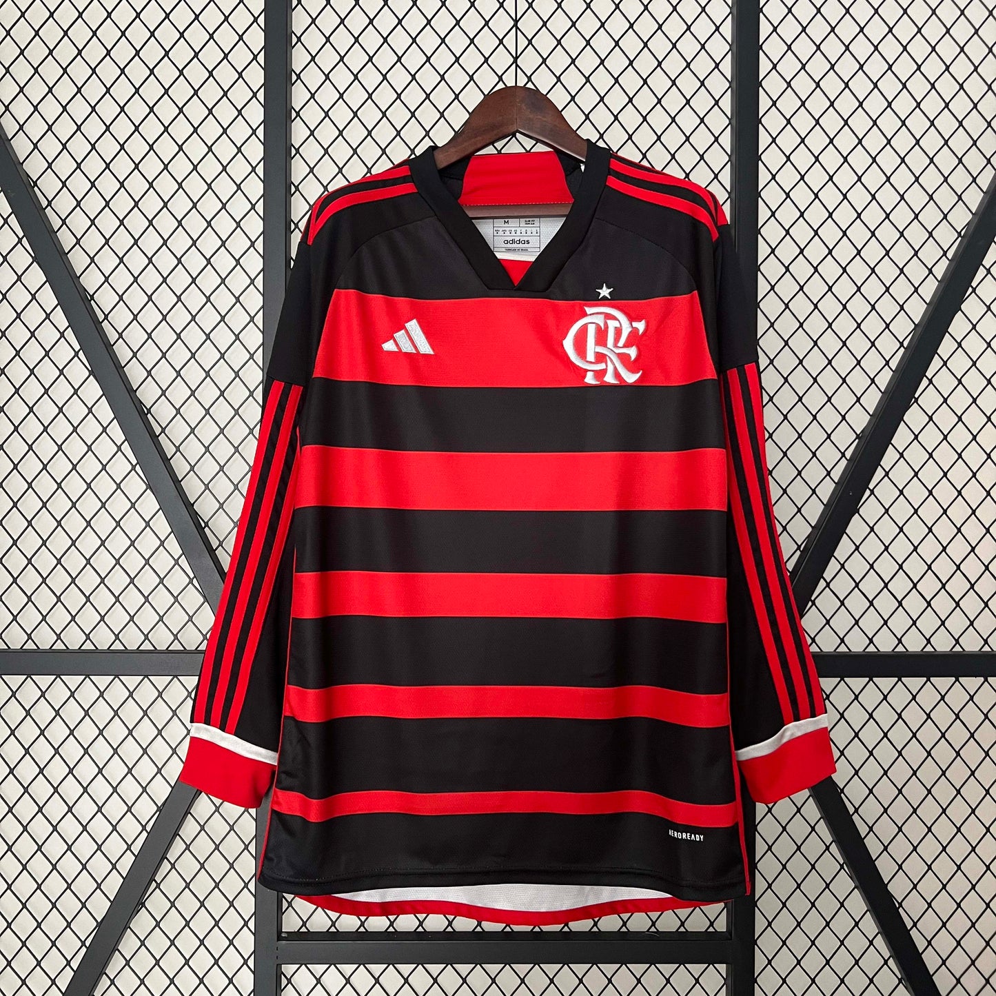 2024/2025 Long Sleeve Flamengo Home Jersey 1:1 Thai Quality