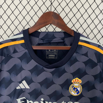 2023/2024 Long Sleeve Real Madrid Away Football Shirt 1:1 Thai Quality