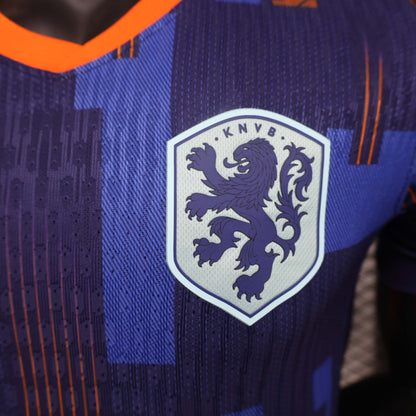 2024 Player Version Netherlands National Team Away Football Shirt 1:1 Thai Quality