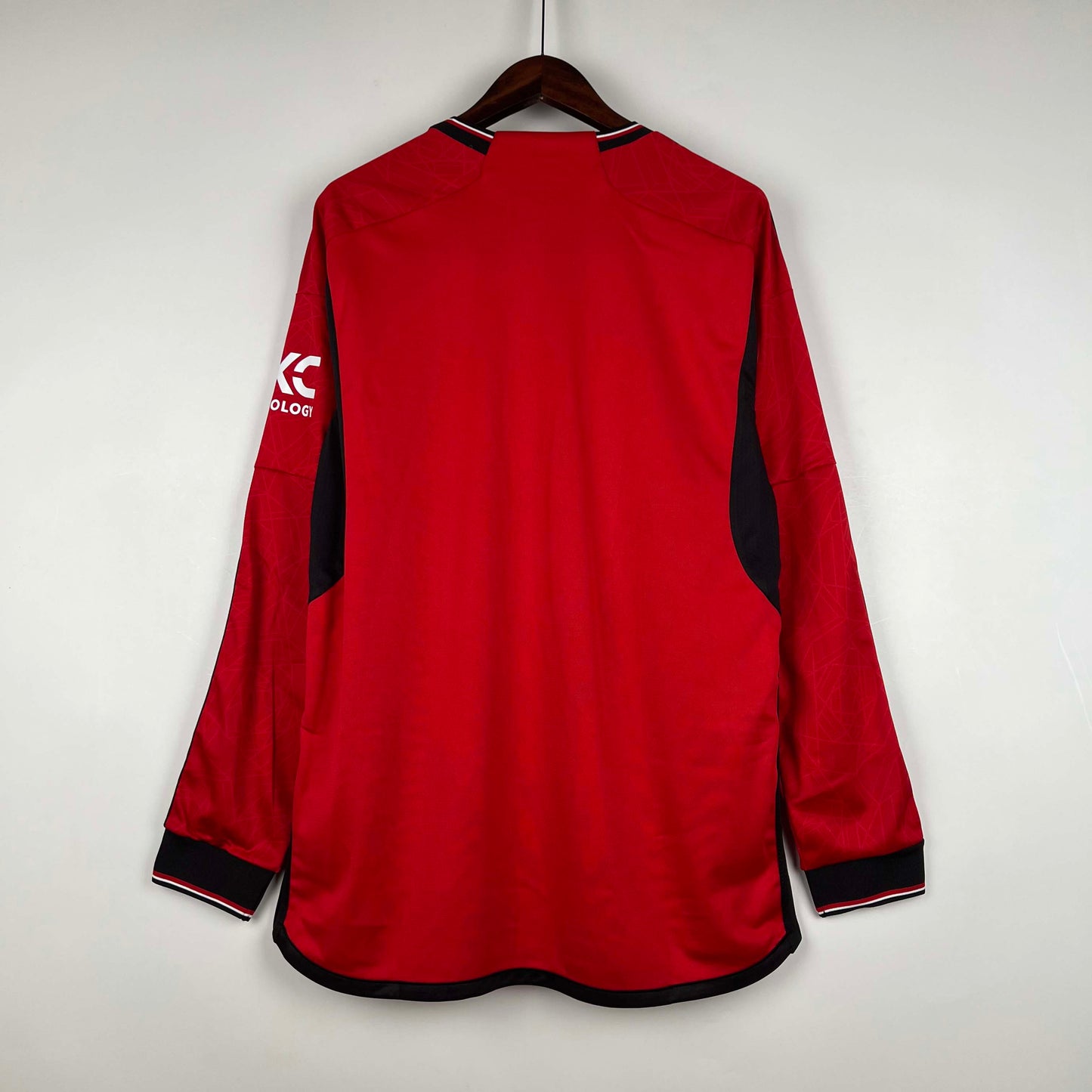 2023/2024 Long Sleeve Manchester United Home Football Shirt 1:1 Thai Quality