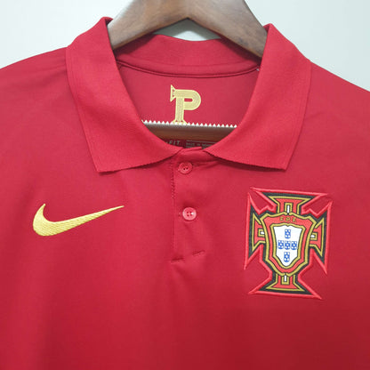 2020 Football Shirt Portugal Red Home