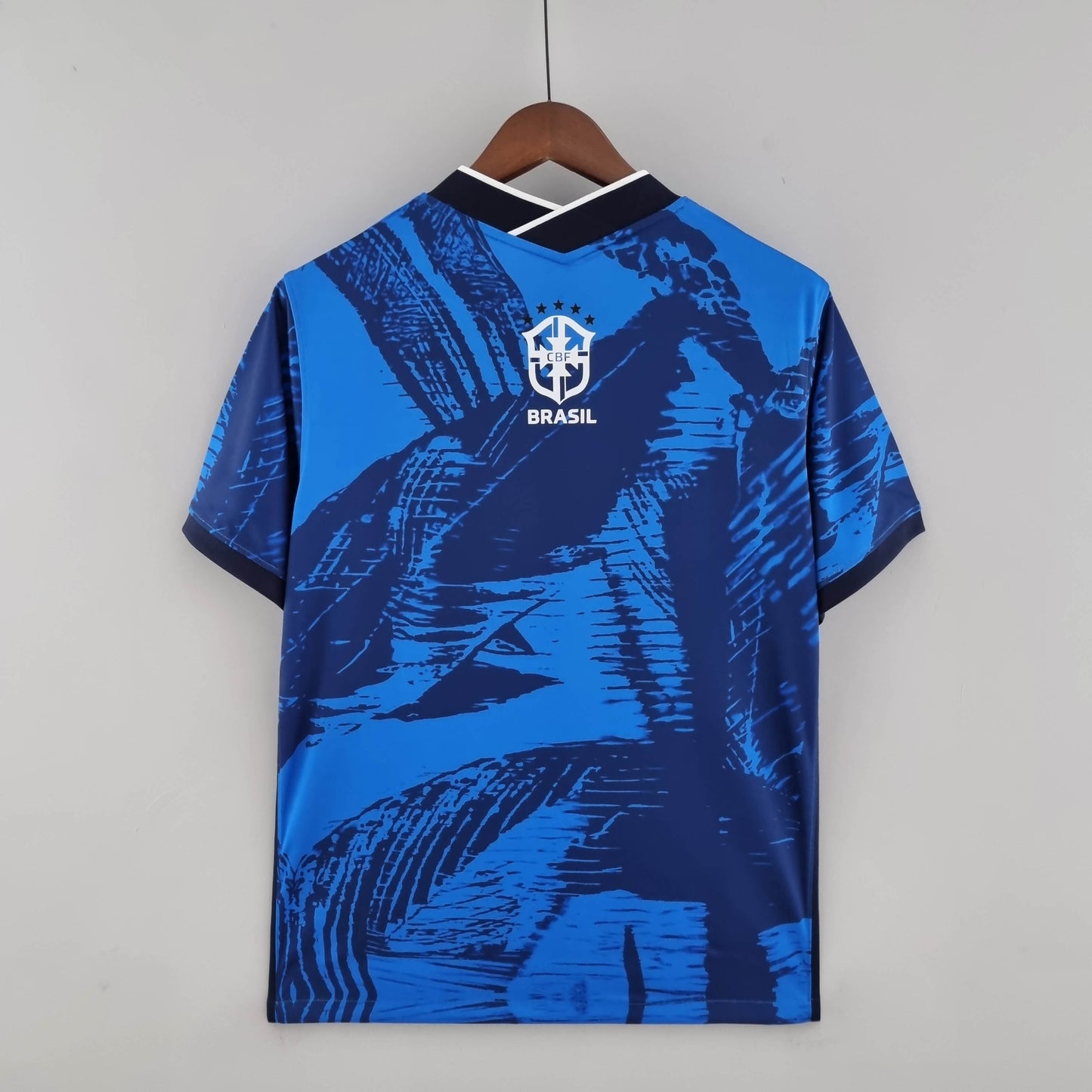 2022 Brazil Classic Blue Soccer Jersey