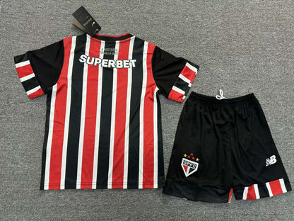 2024/2025 So Paulo Away Jersey 1:1 Thai Quality Kids Size