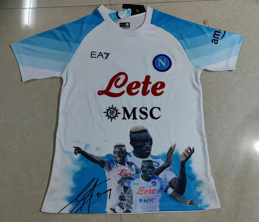 2022/2023 Napoli Osimhen Away Soccer Jersey 1:1 Thai Quality