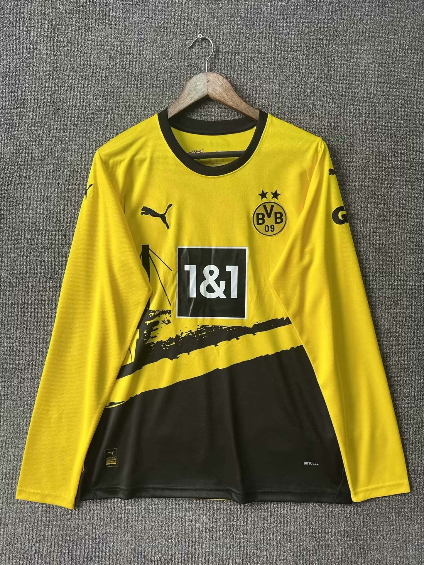 2023 / 2024 Long Sleeve Dortmund Hone Football Shirt 1:1 Thai Quality