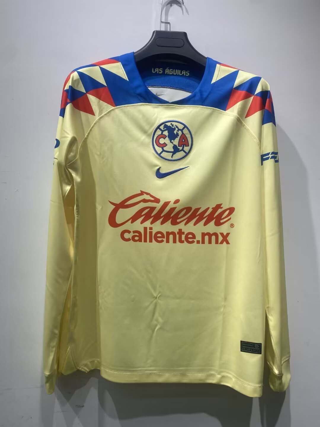 2023/2024 Long Sleeve América Home Jersey 1:1 Thai Quality